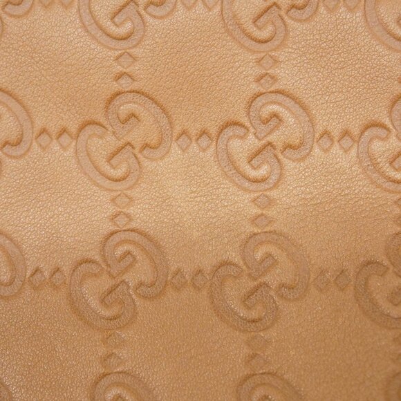 GUCCI Authentic Brown Leather Bag - Picture 10 of 13